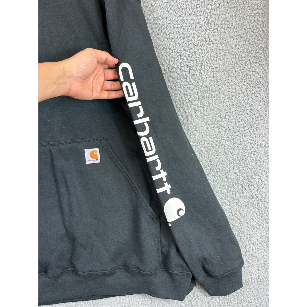 Carhartt Hoodie Mens 3XL Black Midweight K288 Original Fit Pullover Workwear NWT - Picture 4 of 12